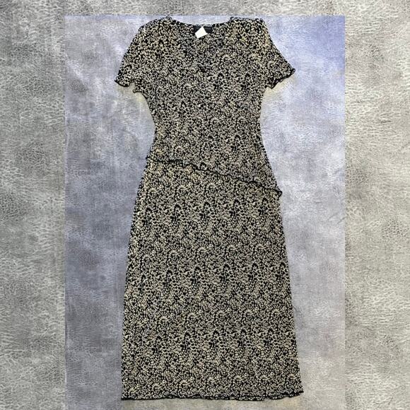 Vintage Connected Floral Maxi Dress - Picture 1 of 7